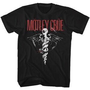 NWOT Dolls Kill American Classic Motley Crue Unisex Tee Size Large